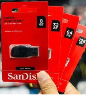 SanDisk Cruze Blade SDCZ50 64 GB Pen Drive (Red, Black)