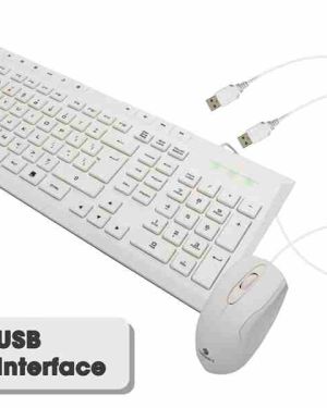 ZEBRONICS Zeb-JUDWAA 900 Wired USB Keyboard and Mouse Set with 12 hotkeys, 800/1200/1600 DPI, 1.8m USB Cable, Dedicated DPI Button, UV Printed chiclet Keys, Rupee Key and Silent Usage