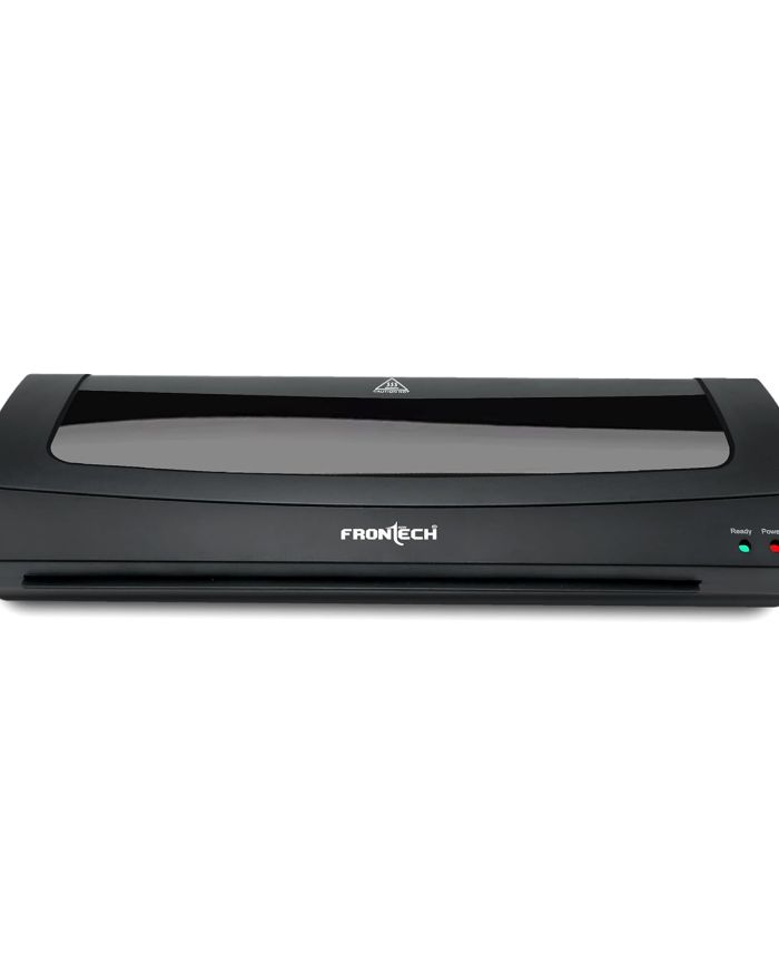 FRONTECH HD-32020 Laminator/Lamination Machine, Adjustable Temperature, Over-Thin Design with 4 Rollers, for Office and Home, 1 Year Warranty (LAM-0001, Grey)