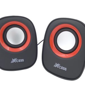 XCESS 2.0 USB SPEAKER XS242 USB Powered Multimedia Speaker - Black