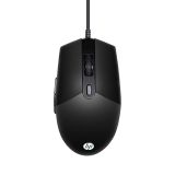 HP M260 Backlighting USB Wired Gaming Mouse, Customizable 6400 DPI, Ergonomic Design, Non-Slip Roller, Lightweighted /3 Years Warranty (7ZZ81AA),Black