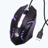ZEBRONICS ZEB-SCORPIO Wired Ambidextrous Optical Gaming Mouse (USB 2.0, USB 3.0, Black)