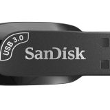 SanDisk Ultra Shift USB Flash Drive USB 3.0, 100MB/s R, 64GB