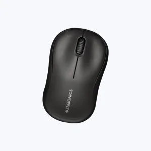 Zeb-Comfort USB optical mouse || 1000 DPI sensor || Plug and Play