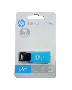 HP 712W 32GB USB3.2 32 GB / 64 GB Pen Drive (Blue)