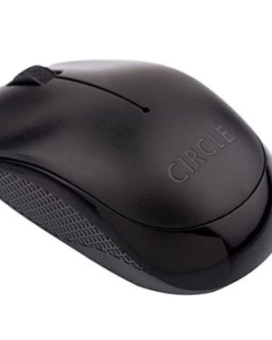 CIRCLE Cm-327 Optical Input Mouse, USB, Black